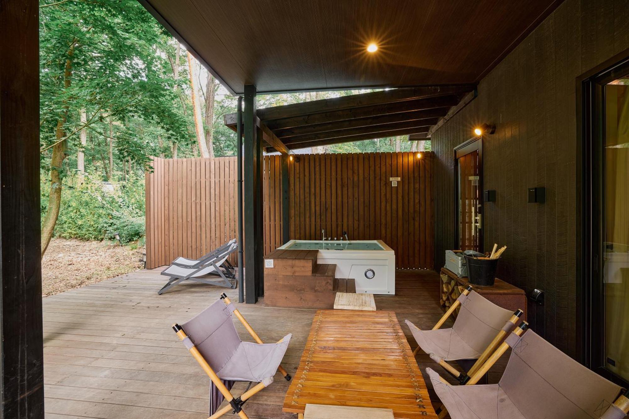 Sauna Forest Cabin 軽井沢 御代田　Mori-Asobi Oiwake Dış mekan fotoğraf